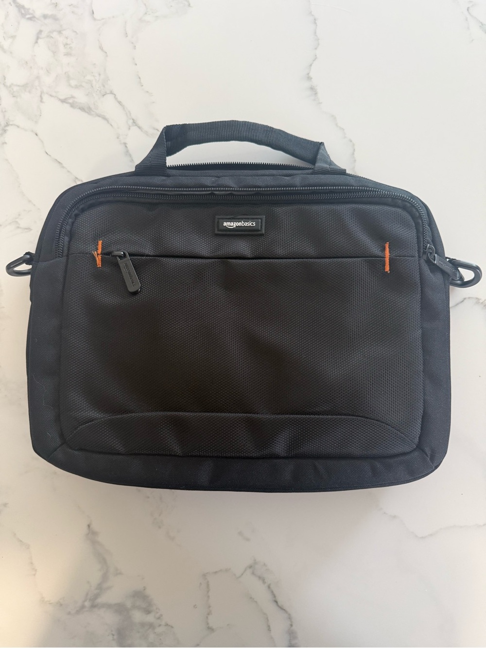 Amazon Basics 14"inch Laptop Tablet Shoulder Bag Carrying Case Black Pockets